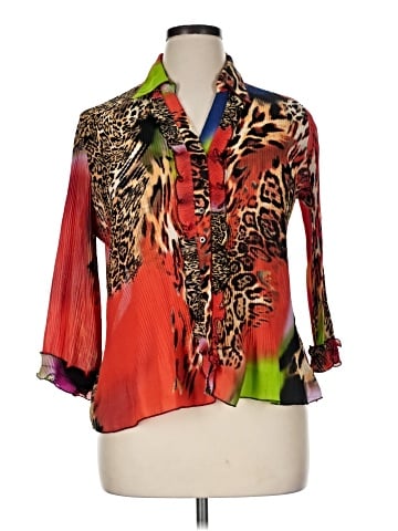 Sioni 3/4 Sleeve Blouse (view 1)