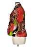Sioni 100% Polyester Animal Print Red 3/4 Sleeve Blouse Size XL - photo 5