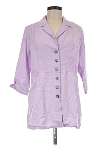 Soft Surroundings 3/4 Sleeve Button-Down Shirt (view 1)