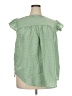 Torrid Green Short Sleeve Blouse Size 3X Plus (3) - photo 1
