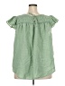 Torrid Green Short Sleeve Blouse Size 3X Plus (3) - photo 2