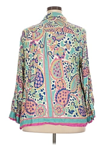 Haute Hippie Long Sleeve Blouse (view 2)