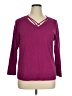 Christopher & Banks Burgundy Pullover Sweater Size XL (petite) - photo 1