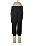 Adidas 100% Polyester Solid Black Track Pants Size L - photo 1