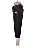 Adidas 100% Polyester Solid Black Track Pants Size L - photo 5