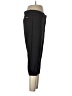 Adidas 100% Polyester Solid Black Track Pants Size L - photo 4