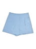 Express Solid Blue Shorts Size 2 - photo 1