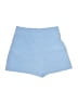 Express Solid Blue Shorts Size 2 - photo 2