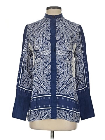 J.Crew Collection Long Sleeve Blouse (view 1)