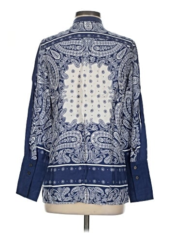 J.Crew Collection Long Sleeve Blouse (view 2)