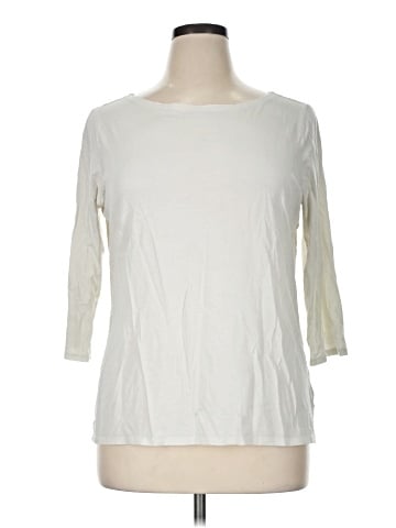 Garnet Hill 3/4 Sleeve T-Shirt (view 1)