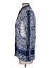 J.Crew Collection Paisley Blue Long Sleeve Blouse Size 00 - photo 5