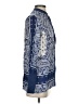 J.Crew Collection Paisley Blue Long Sleeve Blouse Size 00 - photo 4