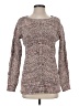 Coldwater Creek 100% Cotton Tweed Brown Pullover Sweater Size XS - photo 1