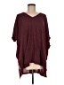Chico's Burgundy Poncho Size Med - Lg - photo 1