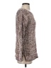 Coldwater Creek 100% Cotton Tweed Brown Pullover Sweater Size XS - photo 4