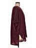 Chico's Burgundy Poncho Size Med - Lg - photo 4