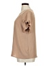 Elings Tan Short Sleeve Blouse Size XL - photo 5