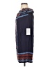 THML Graphic Blue Casual Dress Size XS - photo 5
