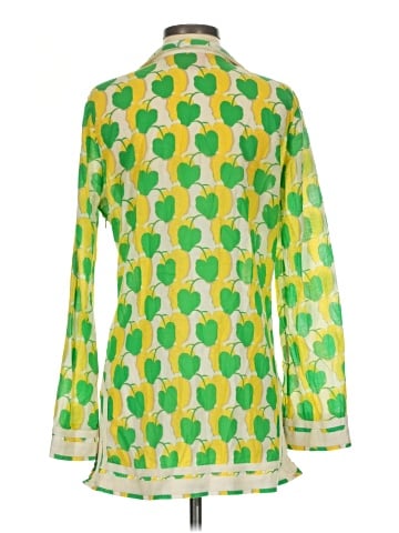 Tory Burch Long Sleeve Henley (view 2)