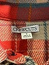 Crewcuts Plaid Orange Jacket Size 10 - photo 3