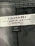 Tahari by ASL 100% Polyester Houndstooth Gray Blazer Size 10 Petite - photo 6