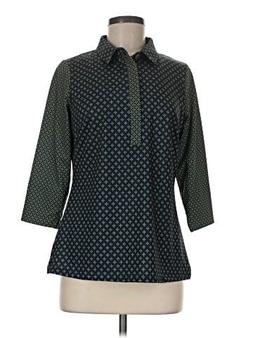 Gretchen Scott Designs 3/4 Sleeve Blouse (view 1)