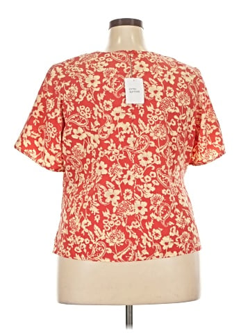 Appleseeds Short Sleeve Blouse (view 2)