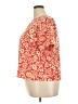 Appleseeds 100% Polyester Red Short Sleeve Blouse Size 18 - photo 5