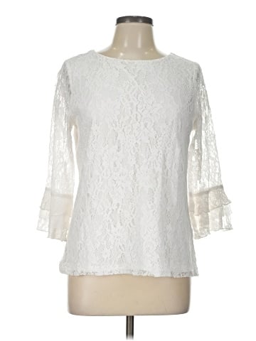 Elle 3/4 Sleeve Blouse (view 1)