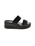 Crocs Black Wedges Size 11 - photo 1