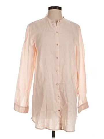 Eileen Fisher Long Sleeve Button-Down Shirt (view 1)