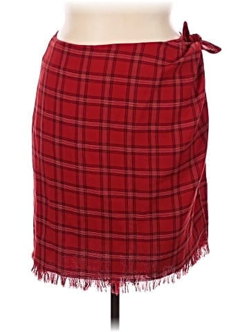 Linda Allard Ellen Tracy Wool Skirt (view 1)