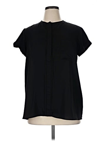 Simply Vera Vera Wang Short Sleeve Blouse (view 1)