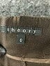 Theory Solid Black Wool Skirt Size 0 - photo 4