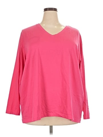 Lands' End 3/4 Sleeve T-Shirt (view 1)