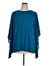 B-Design Teal 3/4 Sleeve Top Size XL - photo 1