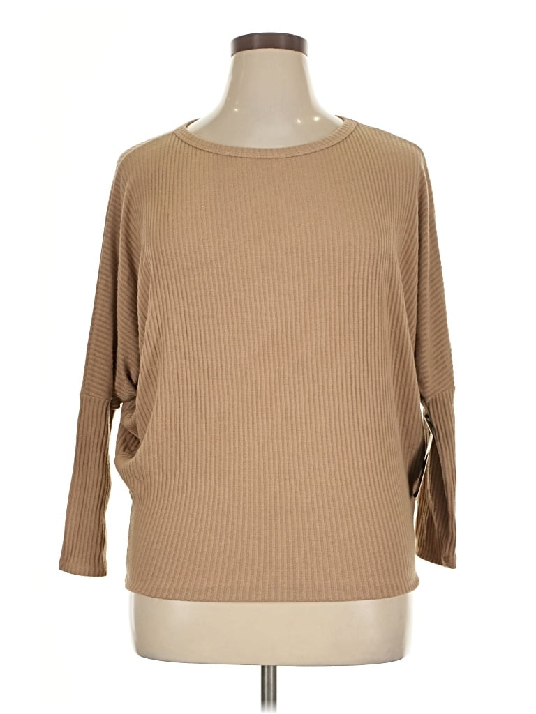 Korye Pullover Sweater In Tan