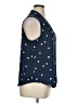 41Hawthorn 100% Polyester Polka Dots Blue Sleeveless Blouse Size XL - photo 4