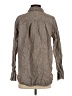 Athleta 100% Linen Gray Long Sleeve Button-Down Shirt Size XS - photo 2
