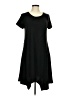 Westbound Solid Black Casual Dress Size M - photo 1