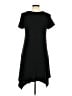 Westbound Solid Black Casual Dress Size M - photo 2