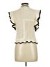 Zara Ivory Sleeveless Blouse Size L - photo 2