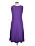 Sympli Solid Purple Casual Dress Size 10 - photo 2