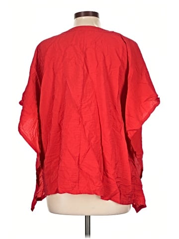 DKNY Short Sleeve Blouse (view 2)