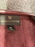 Worthington 100% Polyester Burgundy Jacket Size XL - photo 6