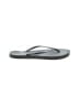 Old Navy Gray Flip Flops Size 7 - photo 1