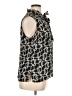 George 100% Polyester Black Sleeveless Blouse Size XL - photo 4