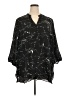 Boutique + 100% Polyester Black Kimono Size 2X Plus - photo 1