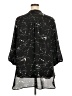 Boutique + 100% Polyester Black Kimono Size 2X Plus - photo 2
